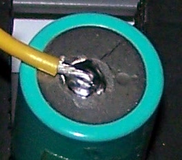 Pool of solder